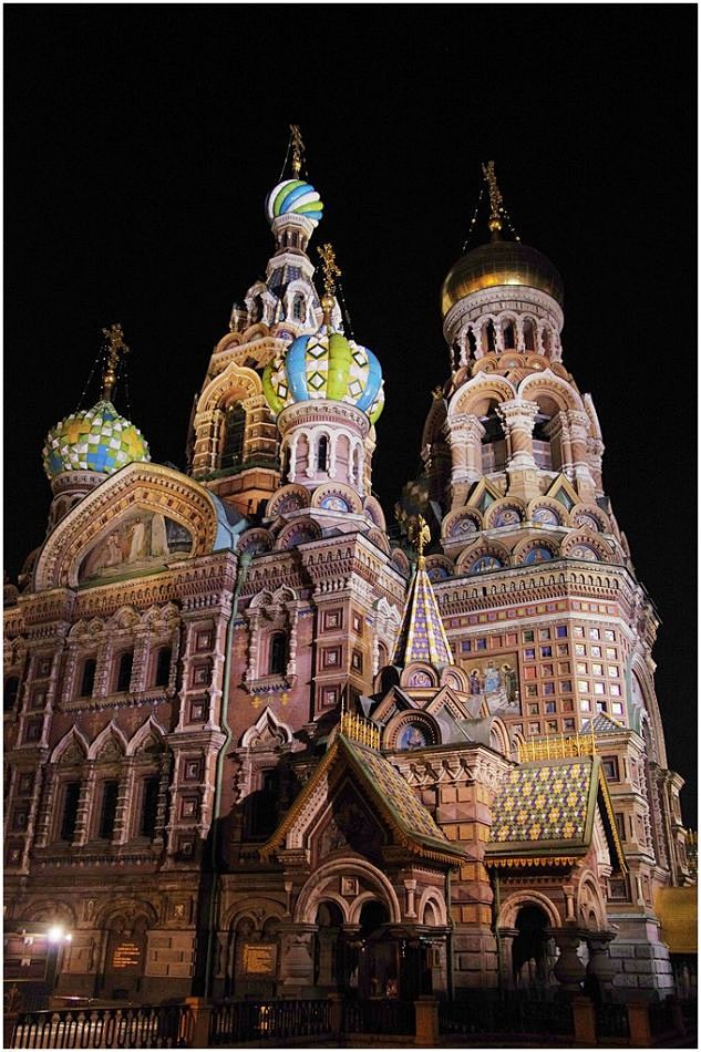 圣彼得堡最富盛名的旅游目----滴血大教...