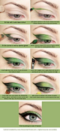 Green Eyeshadow Tutorial!