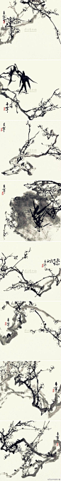 【图】——于希宁--《白梅系列微画展》 山东潍坊人。于家世代以..._水木清晖的收集_我喜欢网