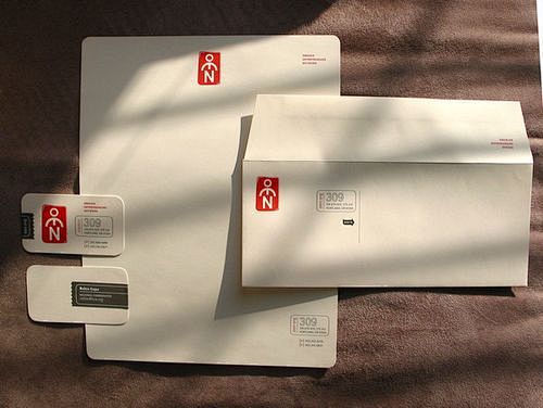 国外公司信纸和信封设计（下）