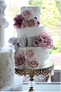 Preston Bailey Bride Ideas, Blush Rose Cake