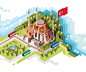 Illustration for Yandex: Istanbul : Illustration for Yandex