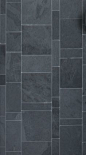 Floor Tile | Natural Stone | Black Slate | Alchemy Architects | <a href="http://www.weehouse.com" rel="nofollow" target="_blank">www.weehouse.com</a>