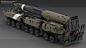 M81A7V6 Pershing-III icbm, Gorge Z : Intercontinental ballictic missile carrier design. Based on my previous work.