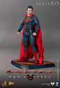 HT Hottoys 超人 superman 钢铁之躯 新超人 超人2.0-淘宝网