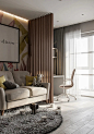 74.6㎡高级灰公寓，优雅的质感住宅 | BODES Studio-建e室内设计网-设计案例