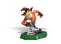 Skylanders Imaginators: Crash Bandicoot, Cory Turner : My model of Crash Bandicoot as seen in Skylanders: Imaginators from Vicarious Visions and Activision. I was extemely privileged to be the primary character artist on the Thumpin' Wumpa Islands Adventu