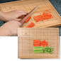 OCD cutting board marked with precise angles and measurements for accurate chopping - Boing Boing