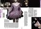艾芙琳娜·伯希安时尚杂志版面设计