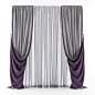 curtain 3d model 69 3d model max obj fbx mtl 1