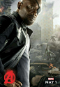 【Hollywood】#复仇者联盟2：奥创纪元#发布美队角色海报！！！帅爆了！！！5月1日北美上映！
