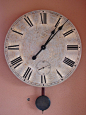 Old Wall Clock by FantasyStock