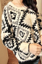 左左2012秋冬新品韩版套头毛衣民族风马海毛针织衫线衫打底毛衣-淘宝