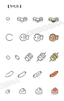 轻轻兮15采集到简笔画-儿子