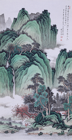 BENBIN采集到G-国画-妙笔千山