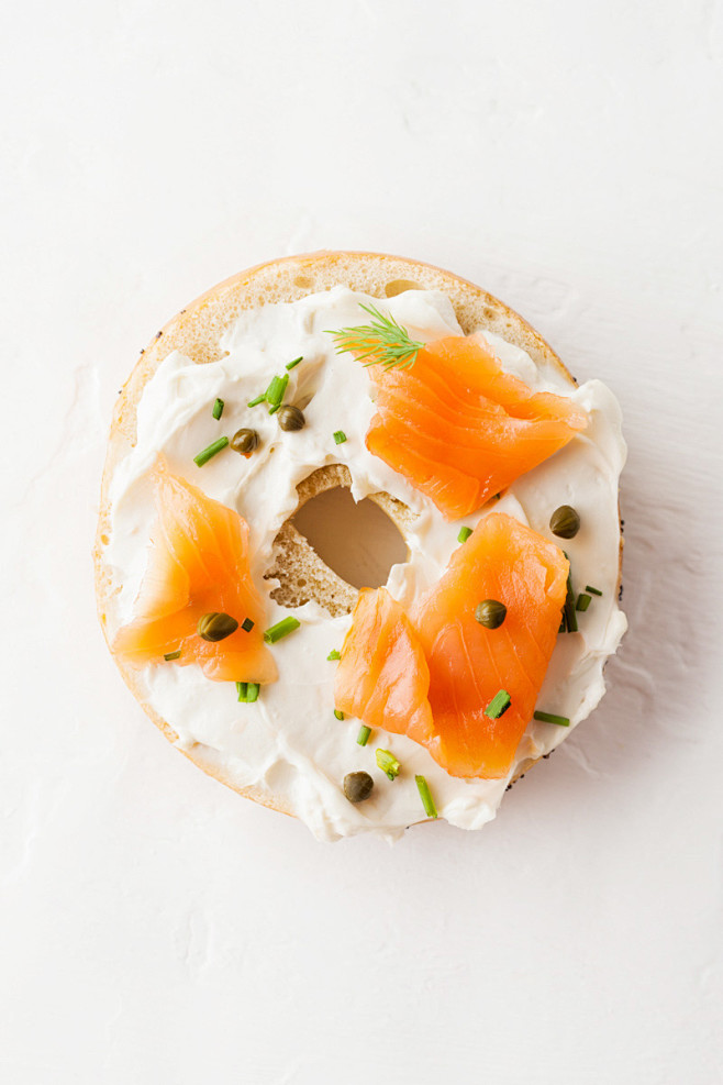 FOOD: Bagels with Lo...