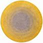 Yellow Fading Sun Rug - Click to enlarge: 