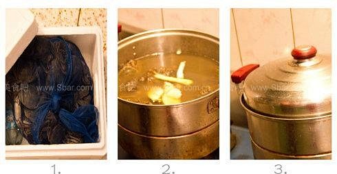 如何做水煮河蟹的做法（河鲜菜谱）