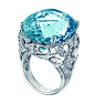 ENZO圣玛利亚海蓝宝石系列戒指