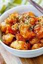 Thai Sweet Chili Chicken – amazing and best-ever chicken recipe with sticky, sweet and savory sweet chili sauce. SO good you will want to lick the plate!! | rasamalaysia.com