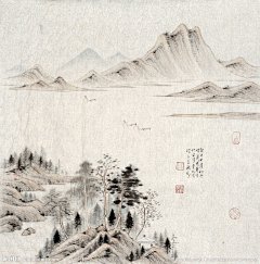 京墨醫采集到水墨画