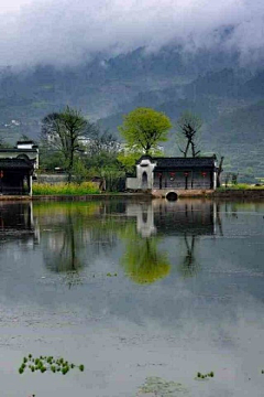 清净自在（演文）采集到烟雨江南