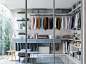 Corner Walk-in Closet - Break | Novamobili