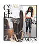 She's So Fly..Leather Track Pants - Polyvore