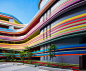 studio505 expands school in singapore with colorful rainbow-like extension