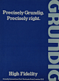 Grundig Precisely Grundig. Precisely right. Brochure / Catalogue | Grundig | Brochures + Catalogues | Hifi Literature | Spring Air