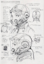 Helmet concept for "Last exile" by Renji "Range" Murata