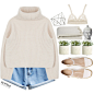 Shorts-http://www.romwe.com/With-Belt-Cuffed-Denim-Shorts-p-119875-cat-680.html?utm_source=polyvore&utm_medium=set&url_from=credentovideos

Sandals-http://www.romwe.com/White-Plastic-Uppers-D-orsay-Polished-Finish-Sandals-p-159035-cat-715.html?utm