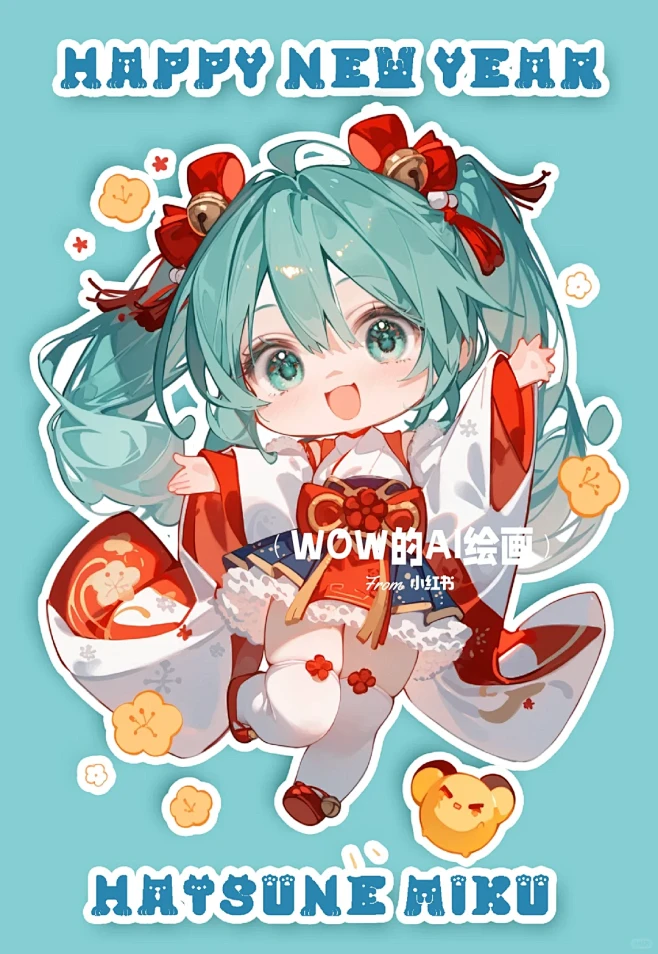 ✨✨迫不及待想过年的miku…✨✨