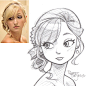 Ladyllana Sketch by Banzchan American artist Rober DeJesus turns stranger’s photos into anime versions of themselves