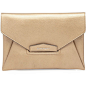 Givenchy Antigona Metallic Envelope Clutch Bag