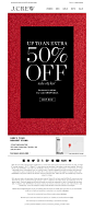 J.Crew - Got gift cards? Up to 50% off sale styles is in full swing.