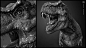 Lil Puppy Rex, Damien Guimoneau : My Trex > final renders ! Done in ZBrush, Mari, Maya, Arnold > All Aspects, personal project done in my free time. Follow me on Insta if you want shum > <a class="text-meta meta-link" rel="nofol