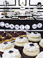 Coco Chanel Inspired Dessert Table