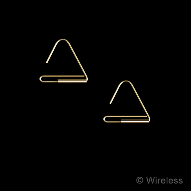 Wireless 不知 三角极简简约个性...