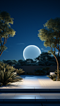 lingyugg_There_is_a_big_moon_in_the_yardminimalist_3d_rendering_97545d93-e08a-4628-a6d8-a68f8b2097fe.png (816×1456)