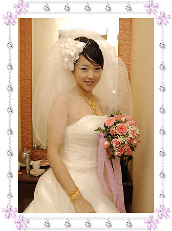 韩式甜美的新娘发型 - 韩式甜美的新娘发...