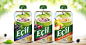 Design of the concept juices and purees of TM "Ecil" : Packaging design juce, pure, упаковка