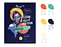 AFRO FUSION FESTIVAL : Full graphic identity development for an afro-fusion festival done in Buenos Aires, Argentina.Last University project at Cátedra Gabriele''s course