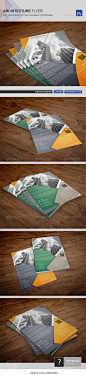 Architecture Flyer Template 09 - Corporate Flyers  #DM单#