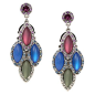 Silvercascadingjewelpendantearrings-Earrings-Jewellery-Women-
