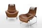 Armchair: MART - Collection: B&B Italia - Design: Antonio Citterio