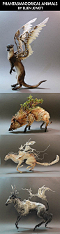 funny-animals-wing-steampunk-sculpture