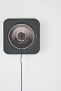 wall-hung CD player for muji by naoto fukasawa