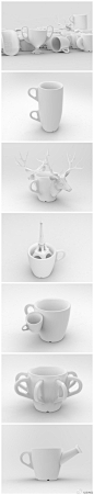 果壳网：每天换个杯子喝咖啡，感觉肯定不错。西班牙设计师伯纳特·屈尼借助新兴的3D陶瓷打印技术，完成了这个“每天一个咖啡杯”计划：http://t.cn/SUqavZ 有爱么？更有爱的是，数字化加工制造在24小时内，就能将商品从概念变成实物，这是以前无法做到的：http://t.cn/S4bxgH @果壳创意科技