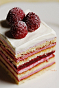 Raspberry Cream Cheese Layer Cake #赏味期限# #food # #甜品# #料理# #水果# #西餐#
